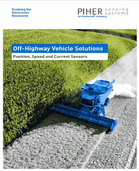 Amphenol Piher Off-Highway Vehicles Brochure Cover