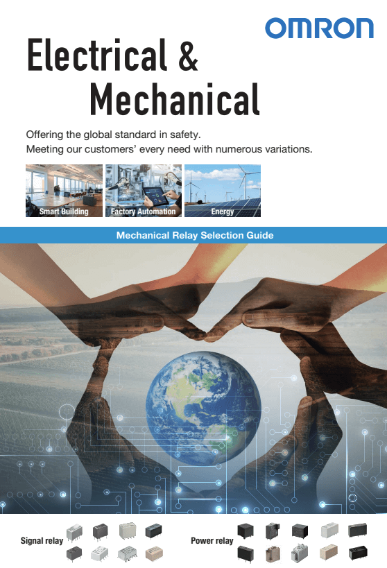 OMRON Mechanical Relay Selection Guide