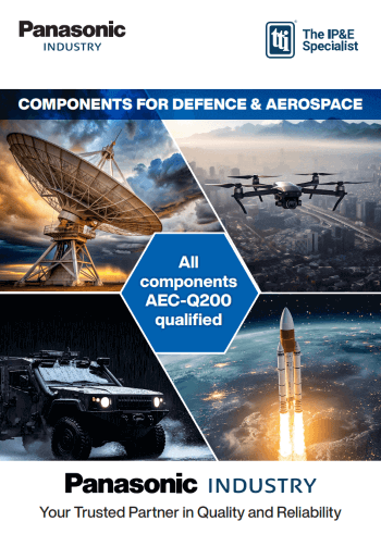 Panasonic Aerospace and Defence Components Catalog Cover