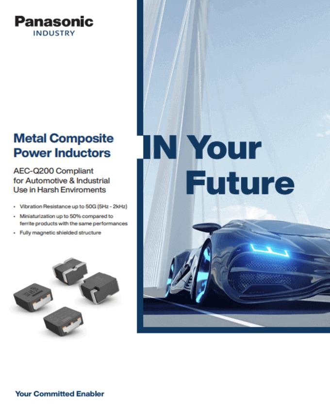  Panasonic Automotive Power Inductors Guide Cover