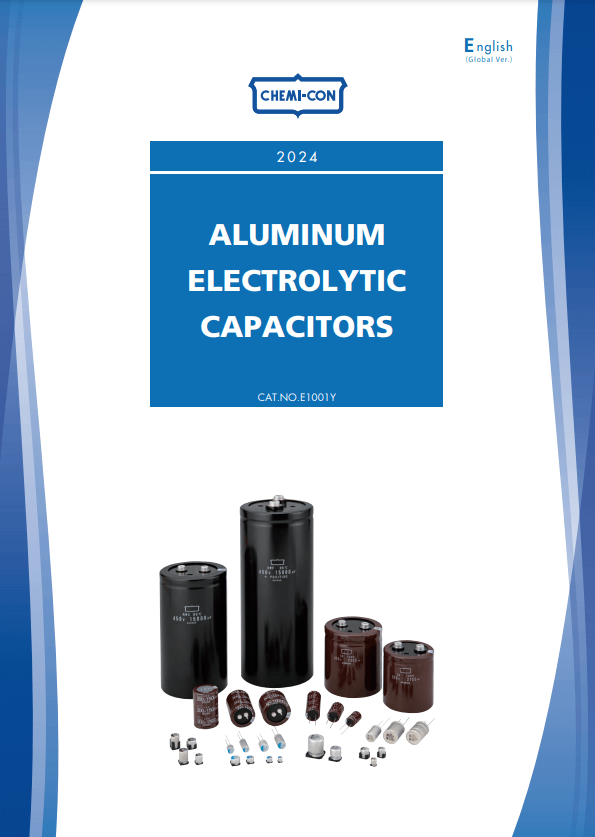 Chemi-Con Aluminum Electrolytic Capacitors PDF Cover