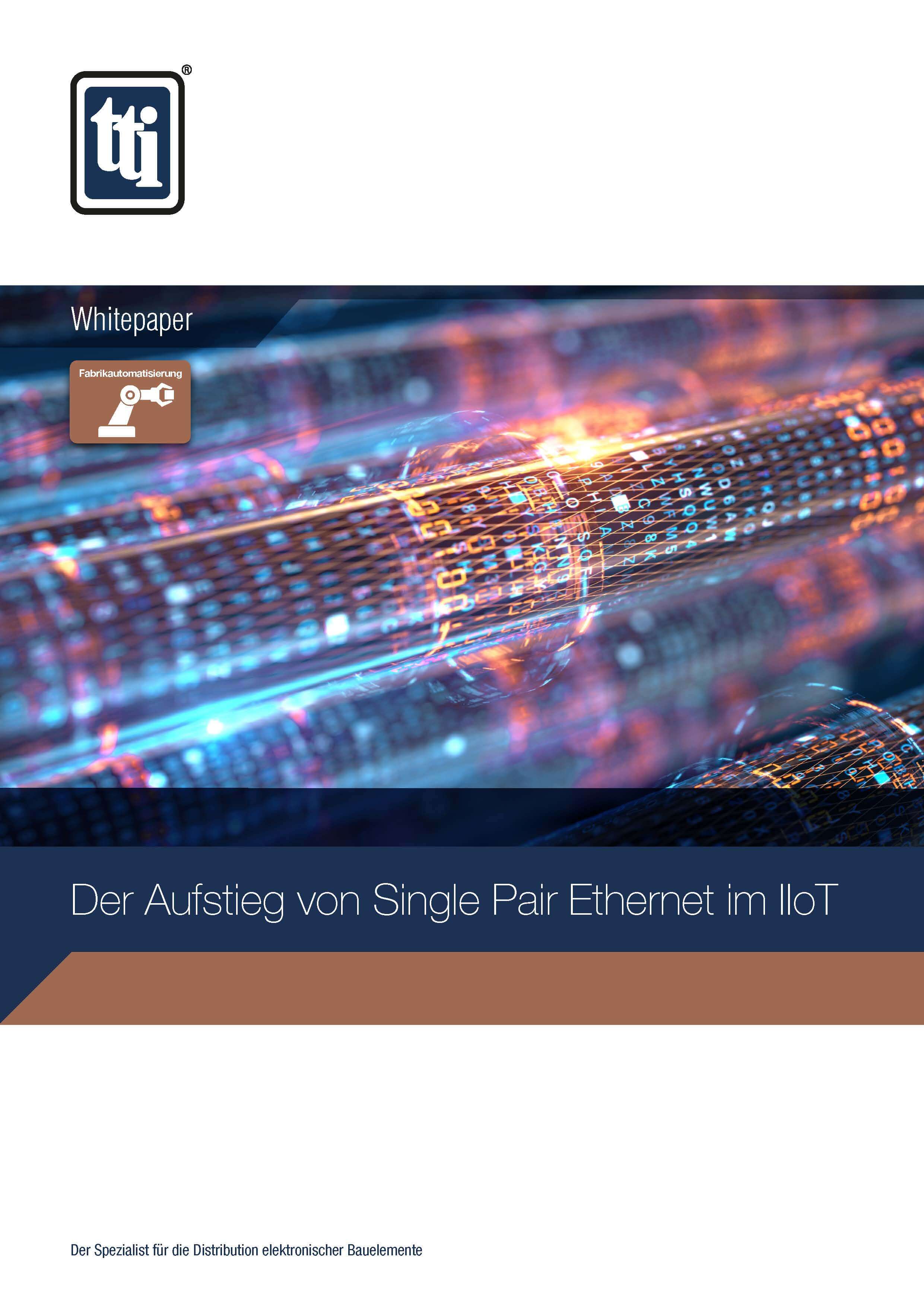 rise of single pair ethernet for iiot white paper pdf cover