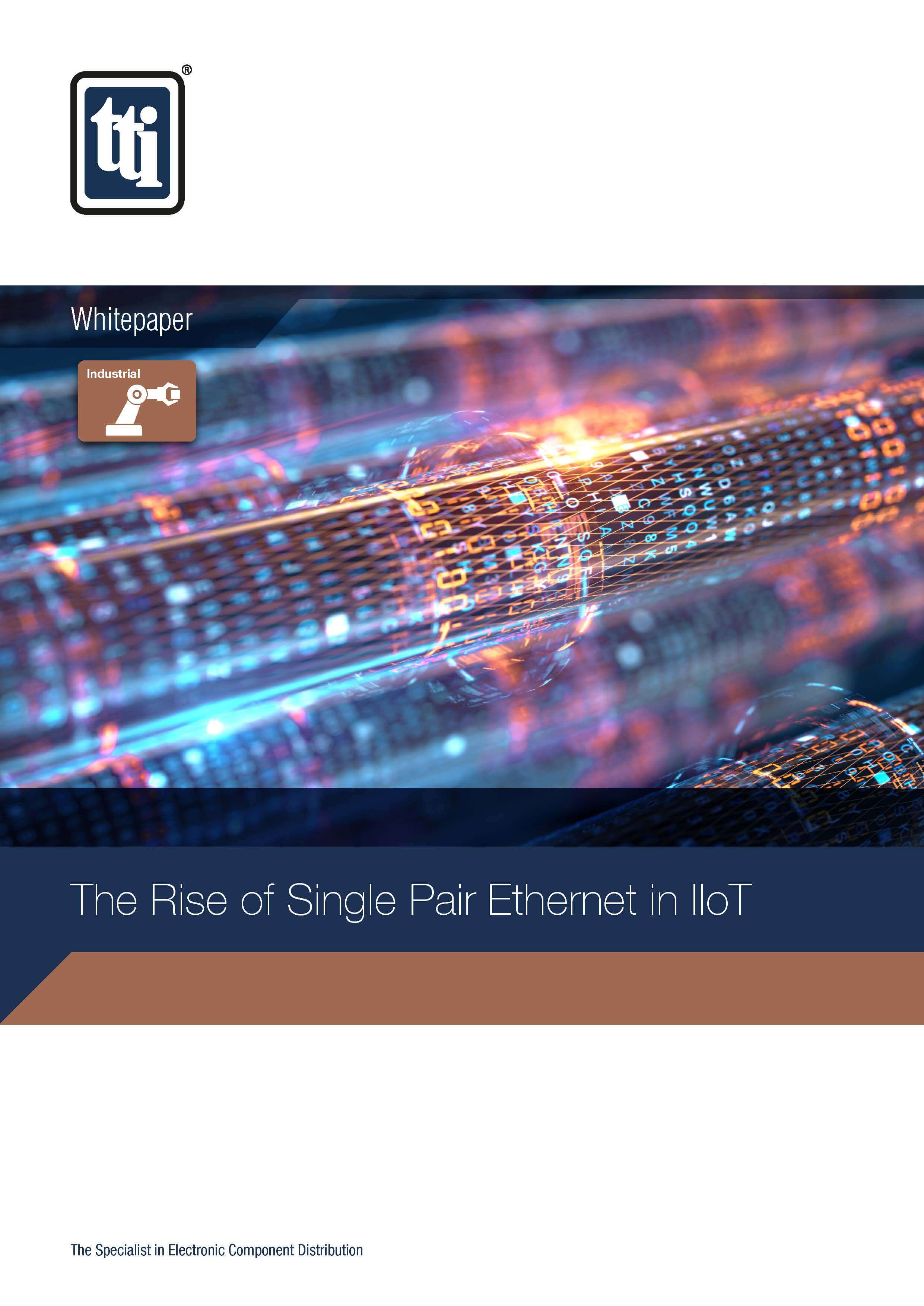 rise of single pair ethernet in iiot white paper pdf cover