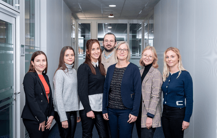 Corporate team picture