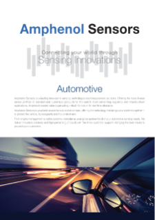 Amphenol Sensors Automotive Applications