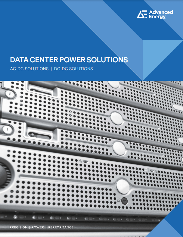 Data Center Power Solutions Brochure PDF cover