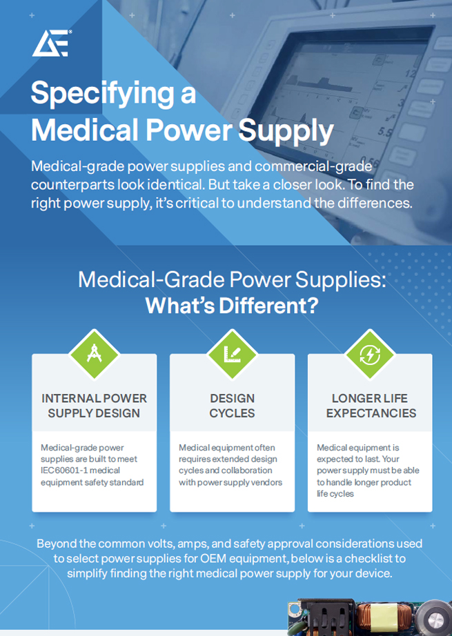 Advanced Energy How to Find Medical Equipment Power Supplies