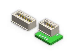 WTB Vertical Dual Row Top Entry Card Edge 9159-650