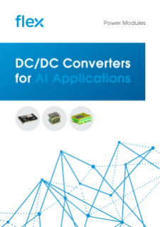 Flex DC/DC Converters for AI Applications Flyer
