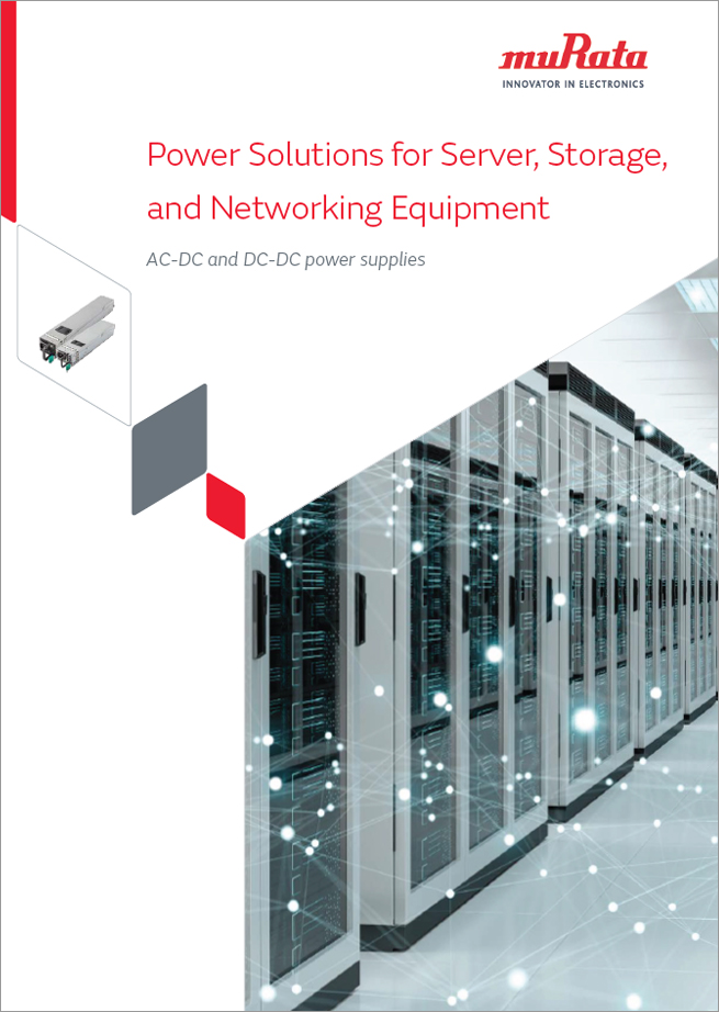 Murata Power Solutions for Server Storage and Networking Equipment PDF cover