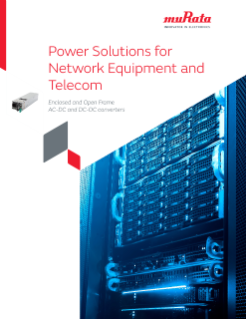 Murata Power Solutions for Network Equipment and Telecom