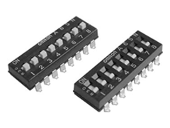 A6SN and A6S-H Slide DIP Switches