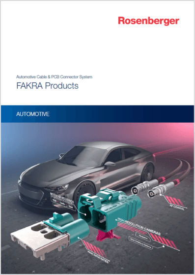 Rosenberger FAKRA Products Catalog