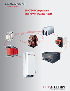 Schaffner EMC/EMI Components and Power Filters Catalog | TTI Europe