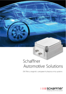 Schaffner Automotive Solutions Brochure