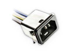 SCHURTER 5121 - IEC C14 Appliance with Inlet Filter