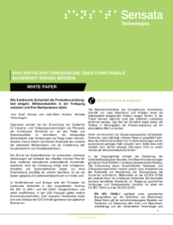 Functional Safety White Paper (Deutsch)