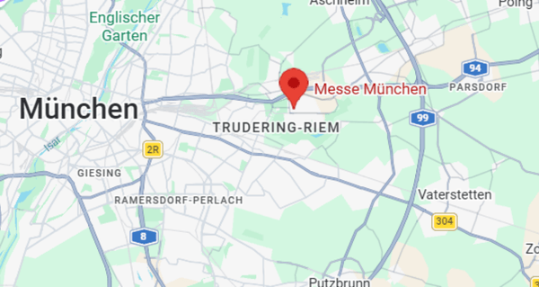 Munich Messe Map View