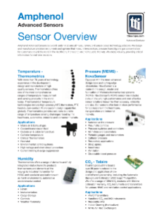 Amphenol Sensor Overview