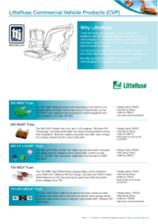 Littelfuse CVP Quick Guide