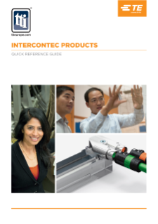 TTI TE Connectivity Intercontec Products Quick Reference Guide