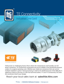 TTI TE DEUTSCH ICT Industrial Line Card