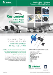 Littelfuse High Reliability TVS Diodes