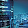 exterior shot of office building high rise