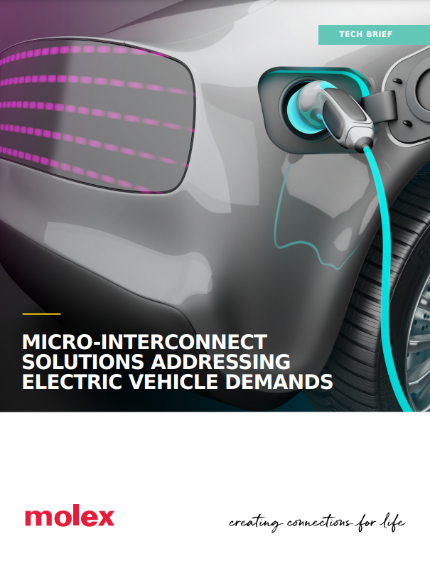 Molex Micro-Interconnect Tech Brief PDF Cover