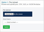 thumbnail of BOM upload screen