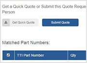 Thumbnail of quote screen request close up 