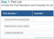 Thumbnail of quote request form screen