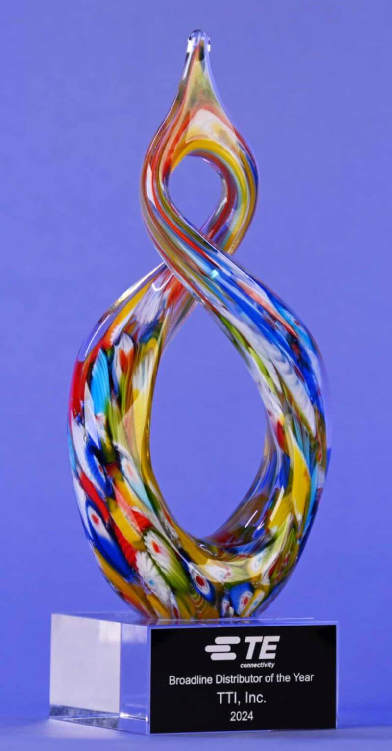 TE Connectivity Broadline Distributor of the Year Award