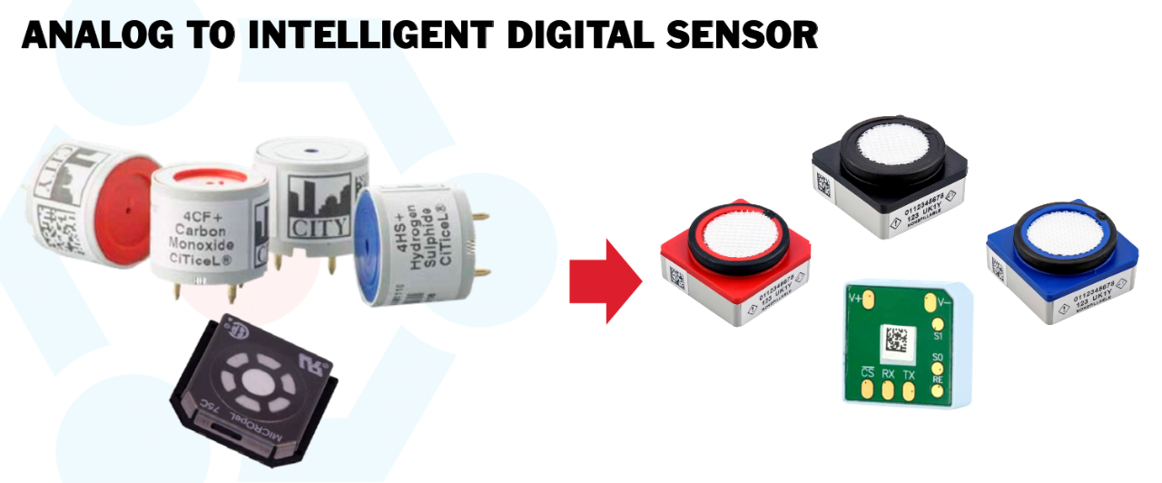 analog to intelligent digital sensor