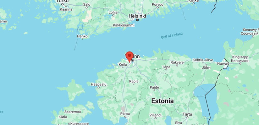 Map of Estonia