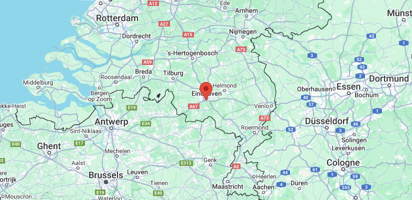 Map of Netherlands