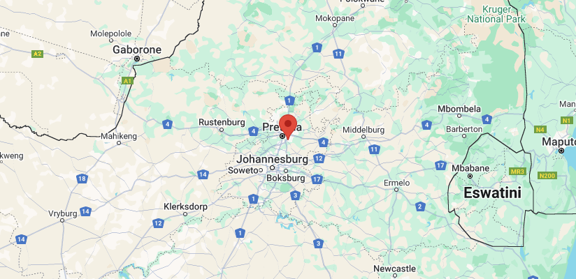 Map of South Africa