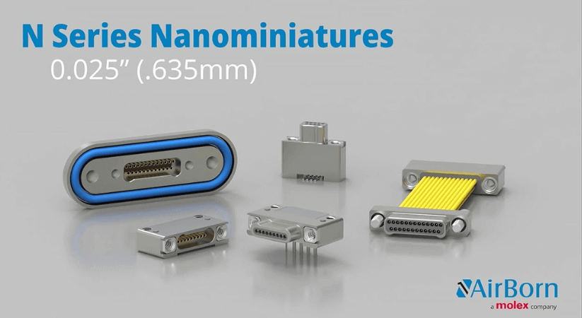 AirBorn N Series Nano-D Rectangular MIL Spec Connectors Video