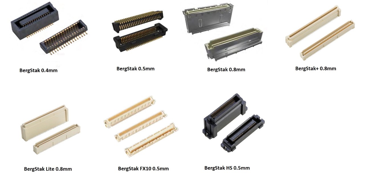 Amphenol FCI BergStak Board-to-Board Connectors Product Overview
