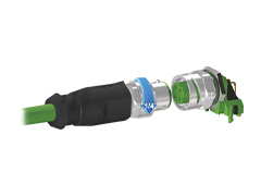 Amphenol CONEC M12x1 Connectors with Bayonet QuickLock