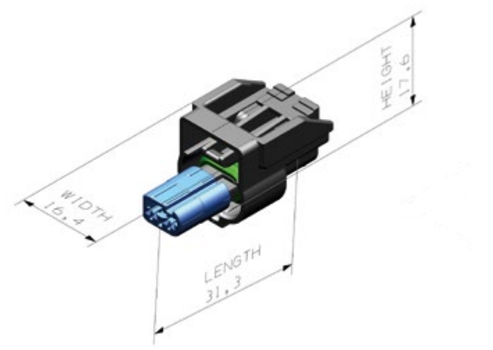 Aptiv APEX 1.2 SensoMate Automotive Connectors