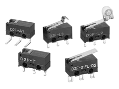 Omron D2F Ultra Subminiature Basic Switches