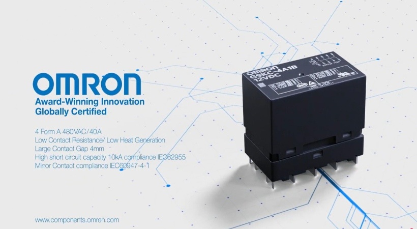 OMRON G9KC Series PCB Power Relays Video