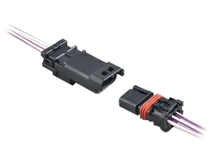 JAE MX80 Waterproof Automotive In-line Connectors