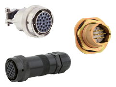 Souriau 851 Series MIL-DTL-26482 Qualified Connectors