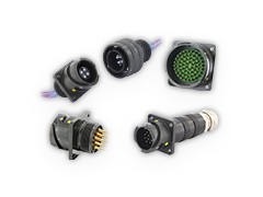 Souriau VGE1 Series - RoHS & Fire Smoke Certified Connector