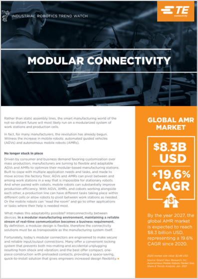 TE Connectivity Modular Connectivity Trend Paper