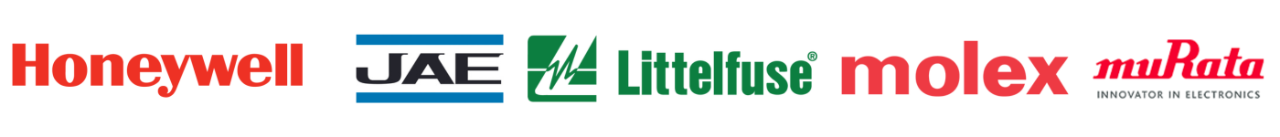 electronica-logo-row-honeywell-jae-littelfuse-molex-murata